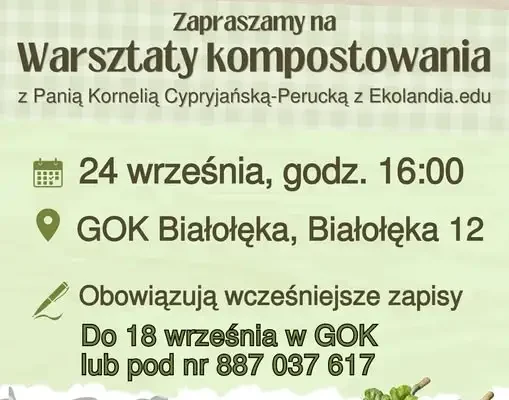 Ekologiczne warsztaty w Białołęce – mini-kompostowniki domowe