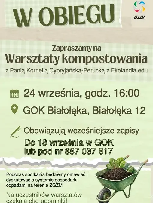 Ekologiczne warsztaty w Białołęce – mini-kompostowniki domowe