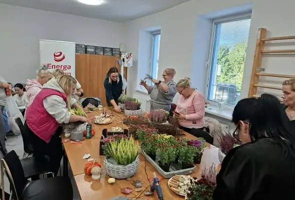 Warsztaty florystyczne w Kotli – kolejne spotkanie za nami