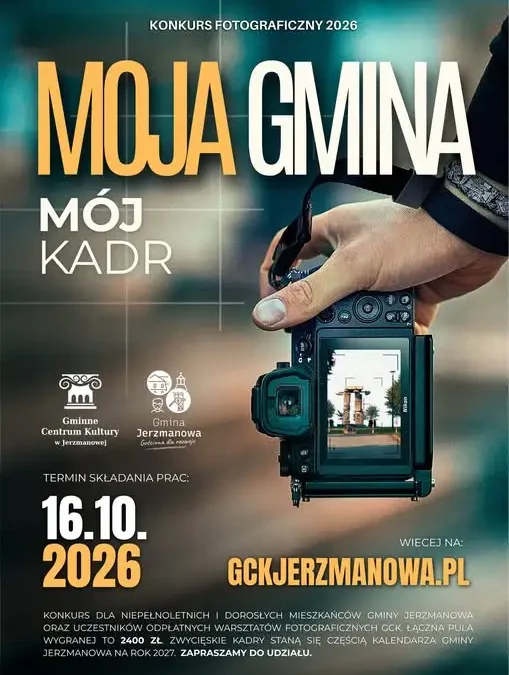 Konkurs fotograficzny „Moja Gmina – Mój Kadr 2026” w Gminie Jerzmanowa