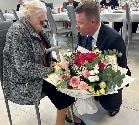 Pani Helena Koczerkiewicz ze Szczepowa świętowała setne urodziny