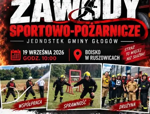 Gminne Zawody Sportowo-Pożarnicze w Ruszowicach już 19 września
