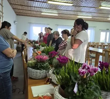 Warsztaty florystyczne w Zabielu – kolejna odsłona cyklu w Gminie Kotla