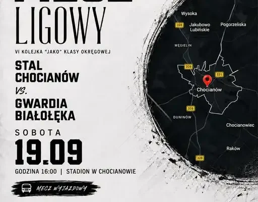 Gwardia Białołęka zagra w Chocianowie. VI kolejka Klasy Okręgowej