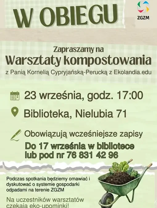 Warsztaty kompostowania w Nielubi – jak zamienić odpady w nawóz