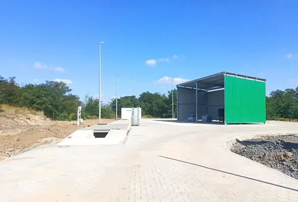 PSZOK w Ruszowicach na finiszu. Nowy punkt zbiórki odpadów dla mieszkańców Gminy Głogów
