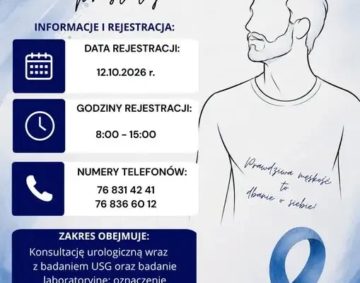 Bezpłatne badania USG prostaty dla mężczyzn 50+ – ruszają zapisy