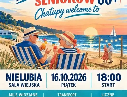 Biesiada Seniorów 60+ w Nielubi – zapisy do 9 października
