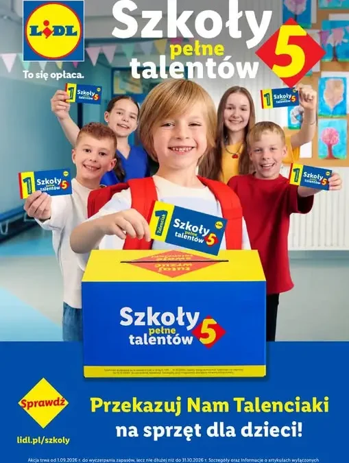 Szkoła po raz piąty w akcji „Szkoły pełne talentów” – Talenciaki do 31 października