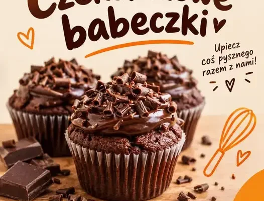 Kulinarne warsztaty dla dzieci w Przedmościu – pieczenie czekoladowych babeczek