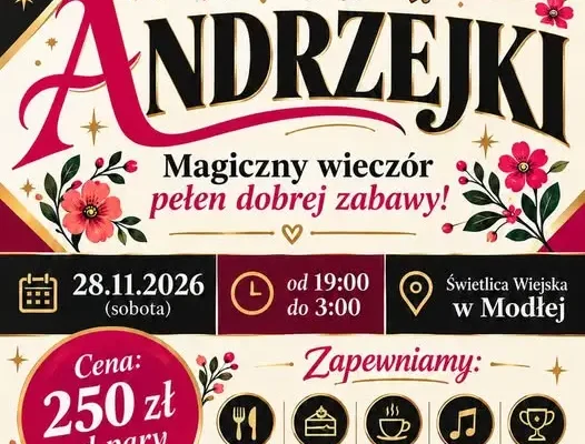 Andrzejki w Modłej – magiczna noc pełna wróżb i zabawy
