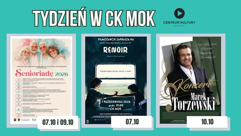 Tydzień Seniora w Głogowie: koncerty, konkursy i filmowe wieczory