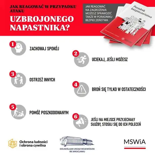 Jak zachować się w obliczu ataku uzbrojonego napastnika? Kluczowe zasady bezpieczeństwa