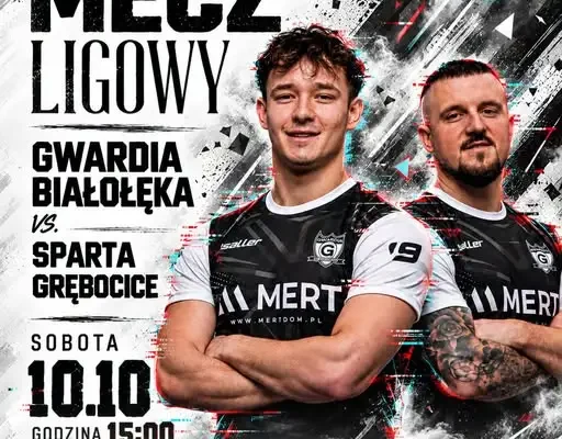 Gwardia Białołęka zagra u siebie ze Spartą Grębocice — sobota, 10 października