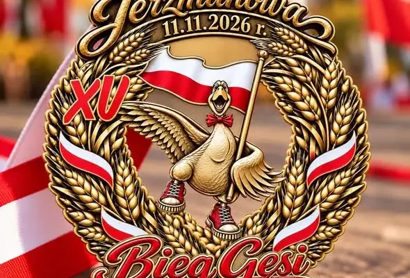 XV Bieg Gęsi w Jerzmanowej – znamy wzór medalu i buffa