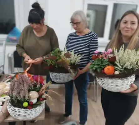 Zakończenie cyklu warsztatów florystycznych w Gminie Kotla
