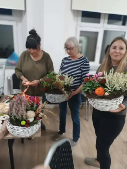 Zakończenie cyklu warsztatów florystycznych w Gminie Kotla