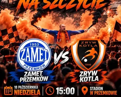 Hit kolejki w Przemkowie! Zryw Kotla walczy o fotel lidera z Zametem