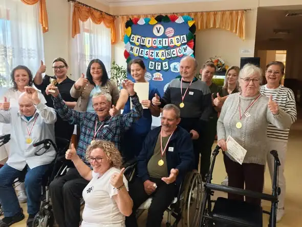 V Senioriada DPS – sport, radość i zdrowa rywalizacja wśród seniorów