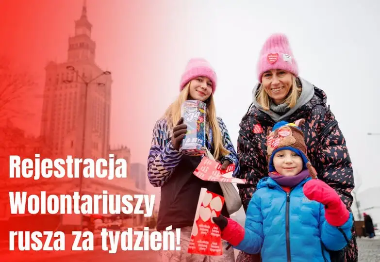 5 listopada startuje rejestracja wolontariuszy 35. Finału WOŚP